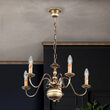 Candelabru clasic alama patinata 5xE14/40W, Stilluster LU 1283/5 Patina Orion